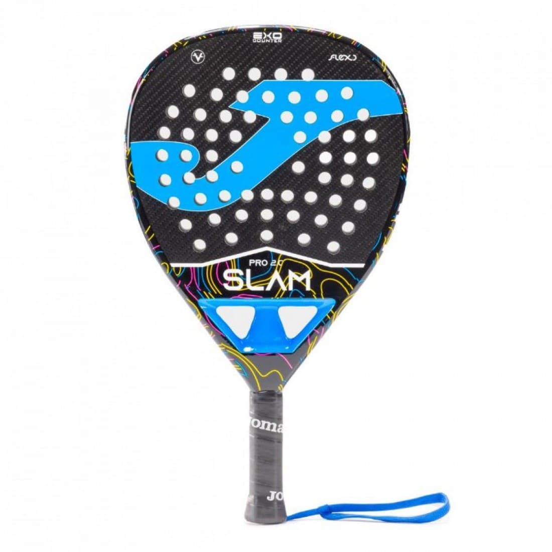 Joma Slam Pro 2.0 black and turquoise