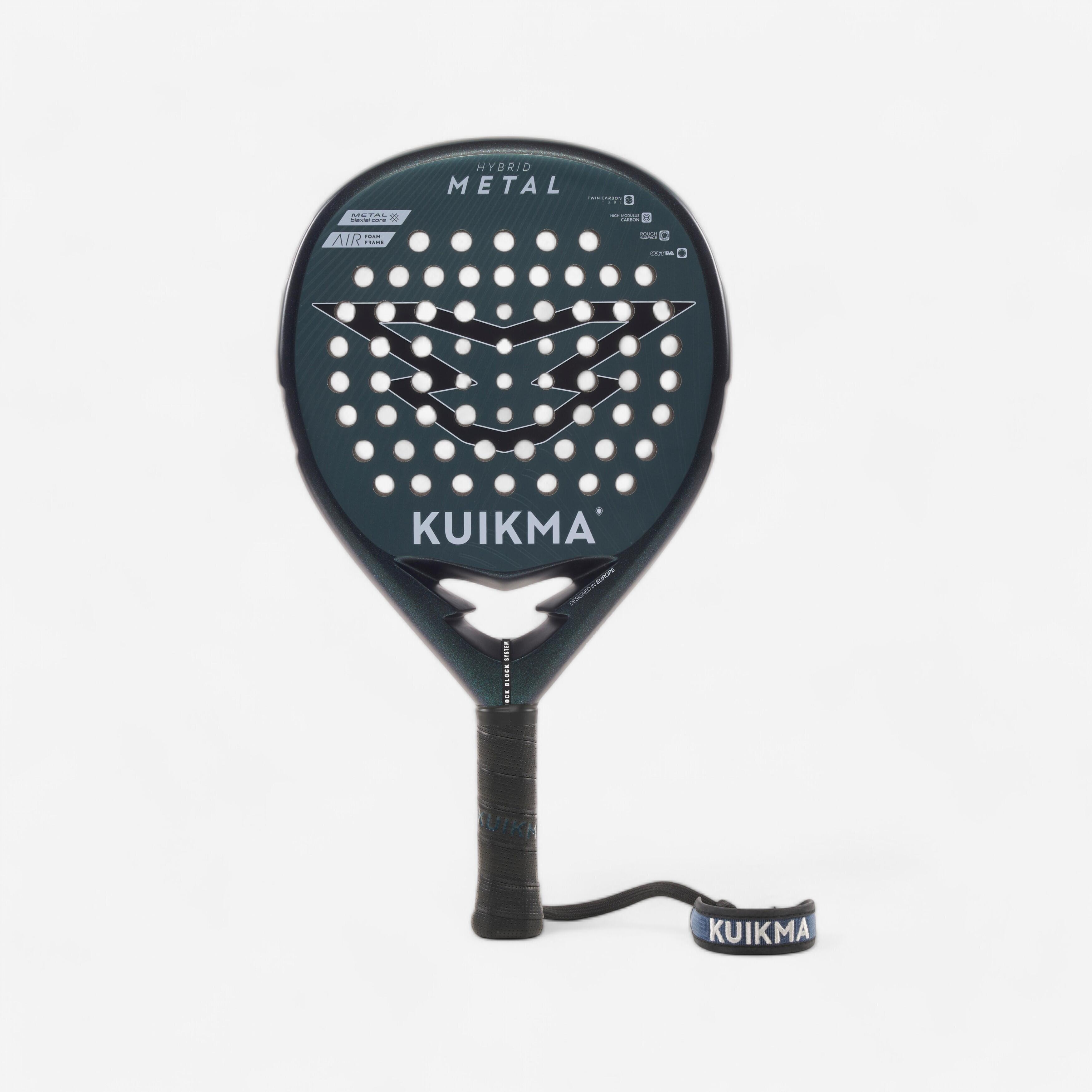 Kuikma Adult Padel Racket Hybrid Metal